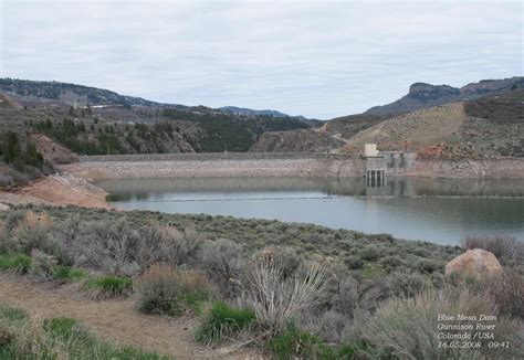 Blue Mesa Dam Gunnison County 1966 Structurae