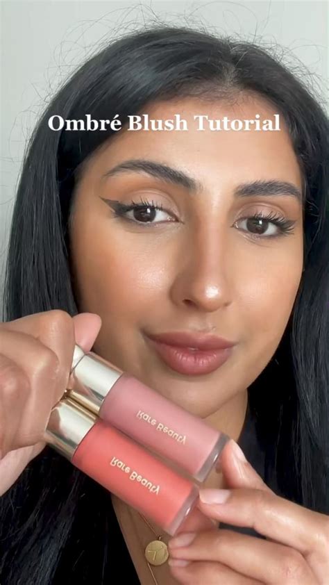 This Trick Quickly Elevates Your Blush Application 🌸🌺 Blush Rarebeauty Blush Makeup Blush