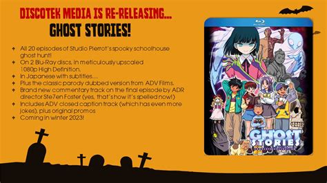 💿discotek Media On Twitter Ghost Stories All 20 Episodes Have A