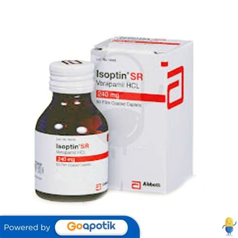 Isoptin Sr Mg Tablet Kegunaan Efek Samping Dosis Dan Aturan Pakai