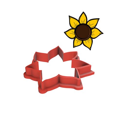 Sunflower Cookie Cutter