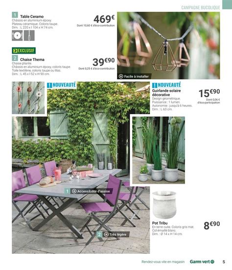 Gamm Vert Catalogue 13/03/2020 Au 28/06/2020 serapportantà Catalogue ...