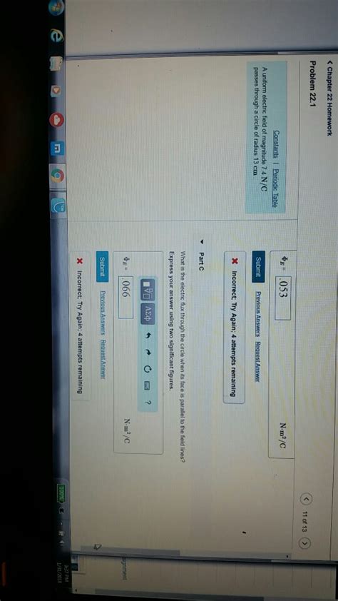 Solved Of Part A Constants I Periodic Table A Chegg