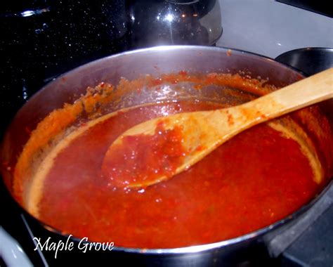 Maple Grove: Sweet Red Pepper Relish for Canning