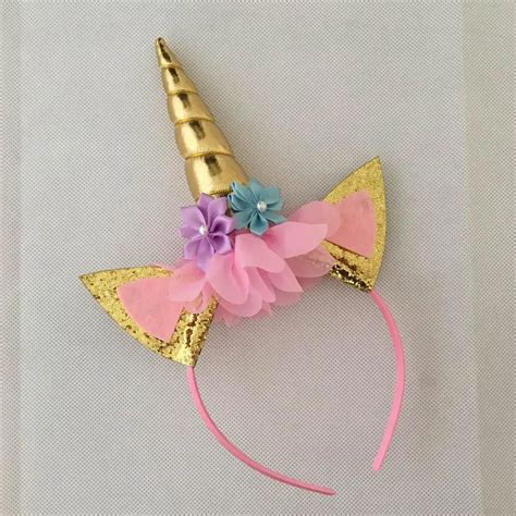 Diadema Hbn djs1711 Unicornio Para Niña Y Niño Accesorios Para El