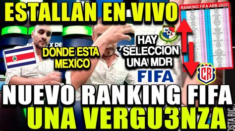 EXPLOT4N EN VIVO PRENSA TICA POR NUEVO RANCKING FIFA ESTAMOS NO VEO