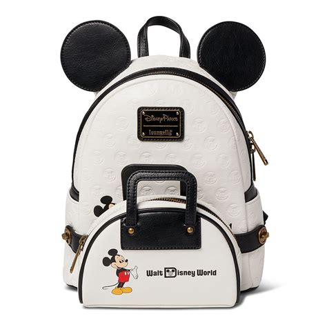 Mickey Mouse Loungefly Backpack And Hip Pack Walt Disney World 50th Anniversary Shopdisney