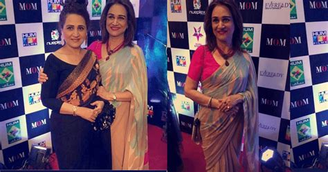 Gorgeous Bushra Ansari With Her Sister Asma Abbas At Premier Of