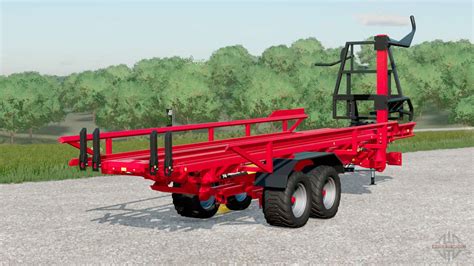 Anderson Rbm2000〡supports Custom Size Bales Para Farming Simulator 2017