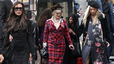 L Ultimo Omaggio A Vivienne Westwood Da Kate Moss A Victoria Beckham