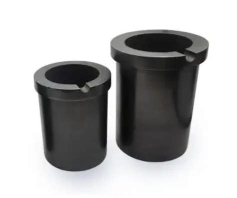 High Density Melting Aluminium Clay Graphite Crucible For Induction