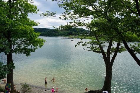 Badestrand An Der Aggertalsperre Im Bergischen Land Https