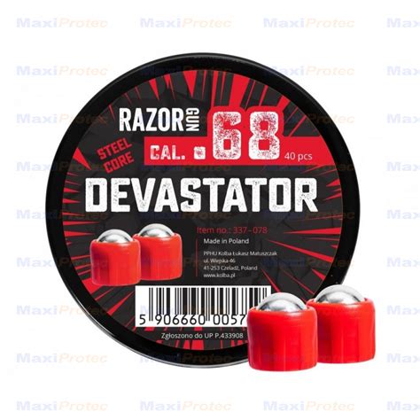 Billes Acier Slug Devastator Cal Pour Hds