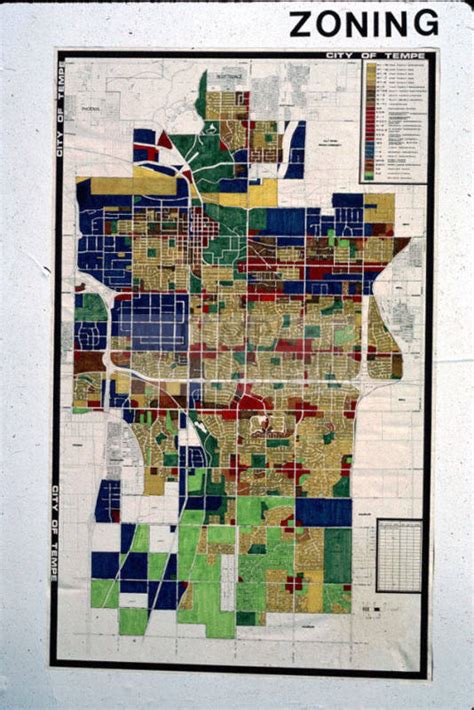 Zoning Map Of Tempe Arizona Works Tempe History Museum