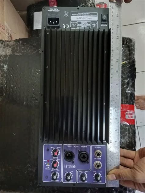 Mesin Kit Power Amplifier Aktif Model Huper Watt Hitam Lazada