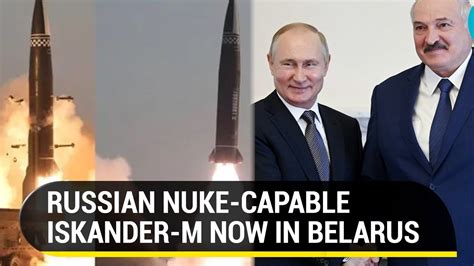 Putin’s ally Belarus gets nuke-capable Iskander missile system as ...