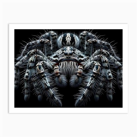 Macro of wolf spider Art Print by KarloCuris - Fy