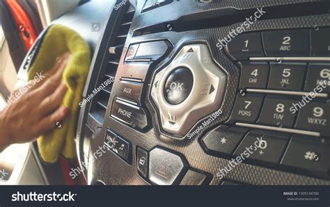 Car Detailing Process Interior Cleaning Spray Stock Photo 1505134700 | Shutterstock