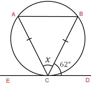 Alternate Segment Theorem Worksheet