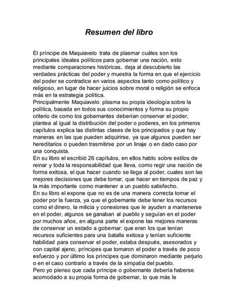 El Principe Maquiavelo PDF