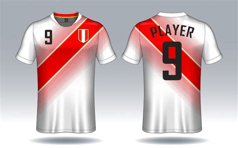 Premium Vector | Soccer jersey template