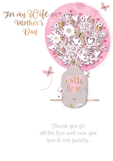 Printable Mothers Day Cards For Wife