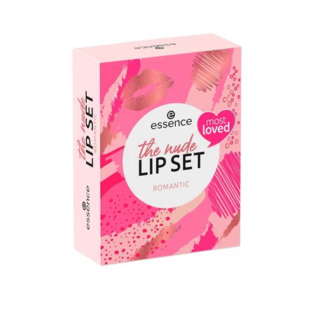 Essence The Nude Lip Set Romantic 83 7 G Farmaline