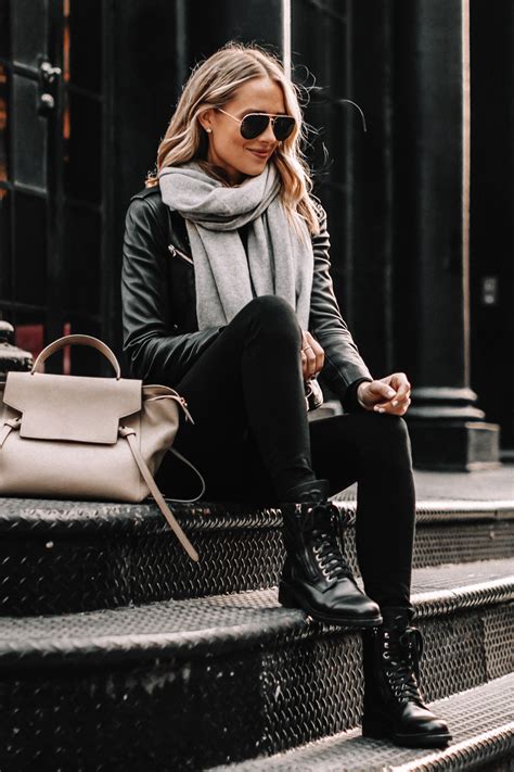 Combat Boot Outfits For Winter