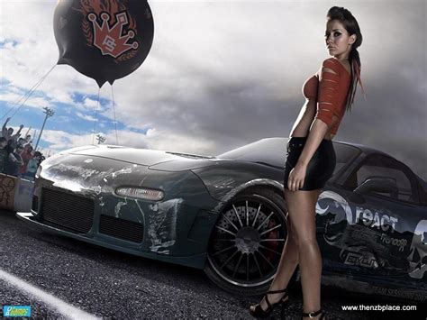 Car Girl Wallpapers - WallpaperSafari