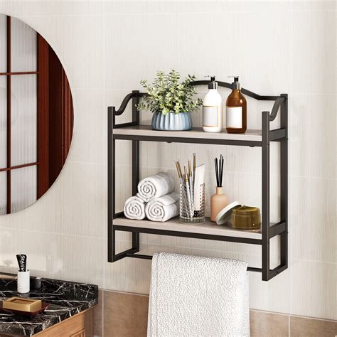 Small Decorating Bathroom Shelves Ideas To Transform Your Space