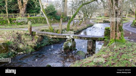 Wycoller hall bridge hi-res stock photography and images - Alamy