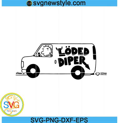 Loded Diper Svg Diary Of A Wimpy Kid Svg Rodrick Heffley Png Loded