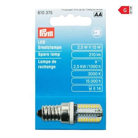 Ampoule à vis pour Machine à coudre familiale 15w 2 5w LED Pièces