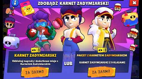 Konkurs Na Karnet Zadymiarski Niespodzianka Brawl Stars PL YouTube