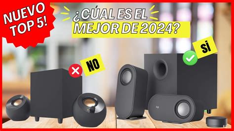 Top 5 Mejores Altavoces Para Pc En 2024 Calidad Precio No Compres Sin