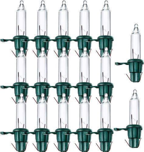 Mudder 200 Count Replacement Christmas Tree Light Bulbs 2