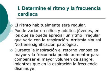 Examen Fisico Aparato Cardiovascular PPT