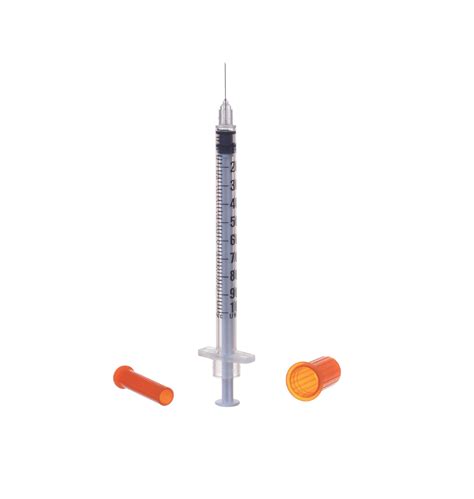 Insulin Syringe Permanently Attached Needle, 1/2cc, 30g X, 57% OFF