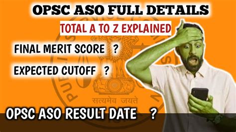 OPSC ASO RESULT DATE Final Cutoff Prediction Opsc Aso 2022 Safe