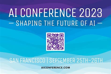 AI Conference 2023, William J. Rutter Center At UCSF Mission Bay, San ...