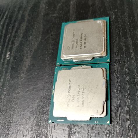 Yahooオークション Cpu Intel Core I7 6700t I7 7700 2個セット