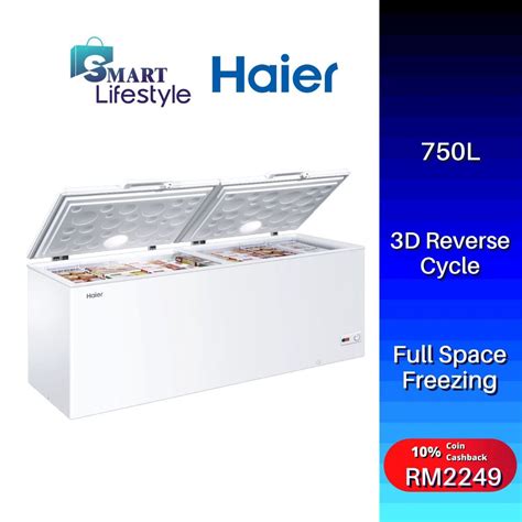 FREE SHIPPING Haier Chest Freezer 750L BD 788HP Shopee Malaysia