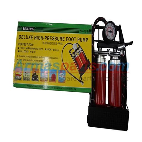 Jual Deluxe High Pressure Foot Pump Sellery Sg Pompa Injak Tabung