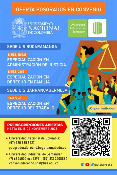 Preinscripciones Abiertas Para Posgrados De La Escuela De Derecho Y