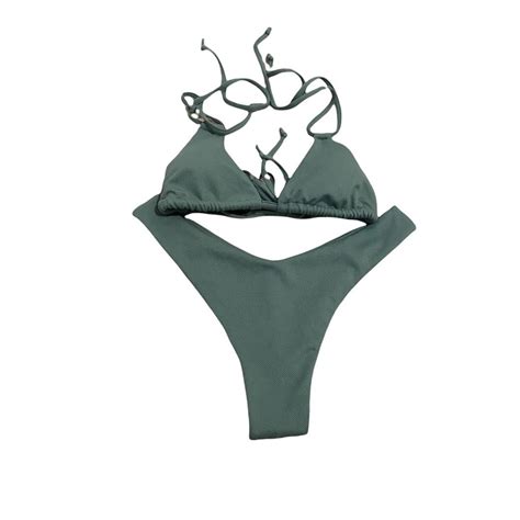 New Without Tags Zaful Bikini Tagged Size Depop