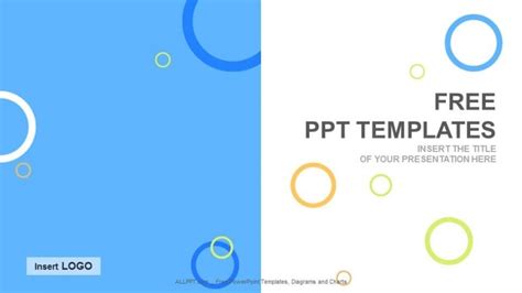 Colored Circles Abstract PPT Templates + Download Free