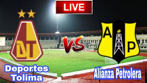 Deportes Tolima Vs Alianza Petrolera Live Youtube