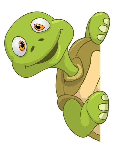 Funny Turtle — Stock Vector © Visualgeneration 10477671