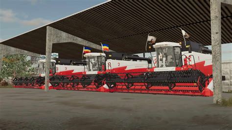 Rostselmash Acros Pack V1 0 0 0 For FS19 Farming Simulator 2022 Mod