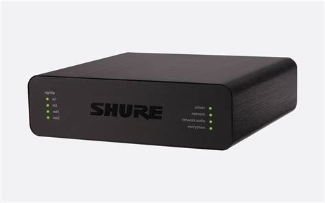 Shure Ani22 Audio Network Interface 2x Micline In To Dante 2x Dante